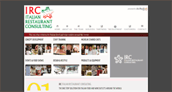 Desktop Screenshot of italianrestaurantconsulting.com